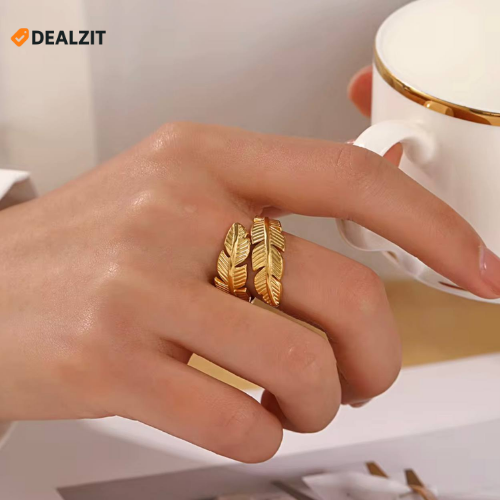 خاتم ريشة – فري سايز