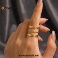 3 layer ring