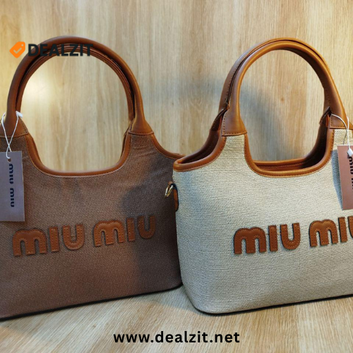 Casual Chic Miu Miu Tote Bag